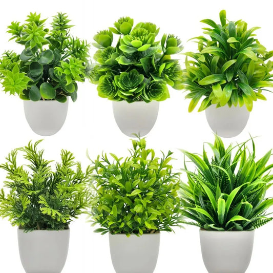 1 Stuk Kunstplant met Plastic Pot